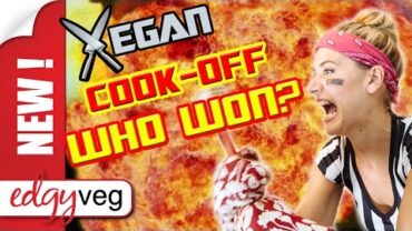 VIDEO: Vegan Cook-Off Winner Revealed! | Edgy Veg