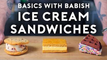 VIDEO: Ice Cream Sandwiches | Basics with Babish