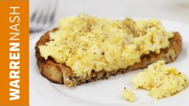 VIDEO: Scrambled Duck Eggs Recipe – For a Full Bodied Flavour – Recipes by Warren Nash