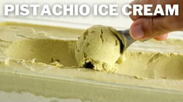 VIDEO: Pistachio Ice Cream Recipe
