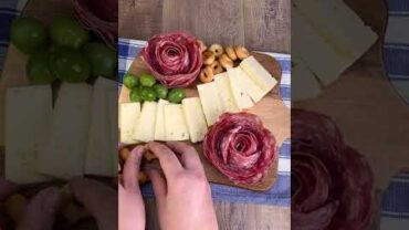 VIDEO: You only need some #salami slices and a glass to make something gorgeous! 😍 #shorts #cookistwow