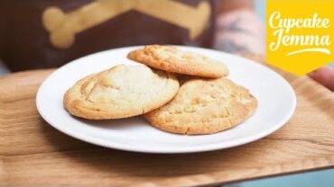 VIDEO: Half-Baked White Chocolate and Macadamia Nut Cookie Recipe | Cupcake Jemma