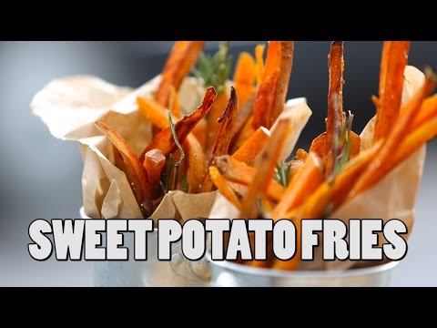 VIDEO: SWEET POTATO FRIES | RECIPE | John Quilter - Cooking Videos TV