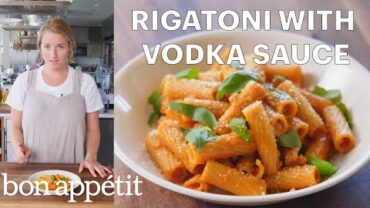 VIDEO: Molly Makes Rigatoni with Vodka Sauce | From the Test Kitchen | Bon Appétit