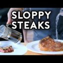 VIDEO: Binging with Babish: Sloppy Steaks from I Think You Should Leave with Tim Robinson