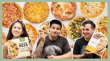 VIDEO: Which Frozen Vegan Pizza is the Best? (Taste Test)