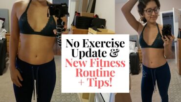 VIDEO: No Exercise Body Update + New Fitness Routine & Tips! | Vegan WSLF