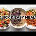 VIDEO: What I Eat in a Day: Quick & Easy Vegan Meals