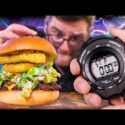 VIDEO: Ben makes QUESTIONABLE choices | Sub-10 Minute Burger Challenge Ep.1