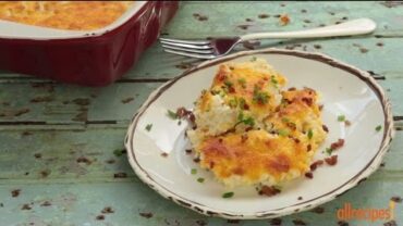 VIDEO: How to Make Loaded Cauliflower Casserole | Cauliflower Recipes | Allrecipes.com