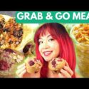 VIDEO: Make Ahead VEGAN BREAKFAST Recipes to GRAB & GO on Busy Mornings