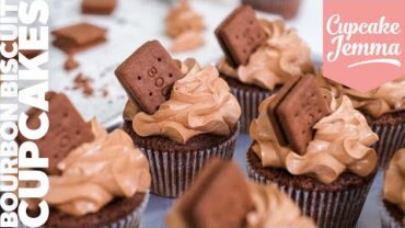 VIDEO: Are they the best biscuit in the tin? Let’s find out! Bourbon Biscuit Cupcakes | Cupcake Jemma