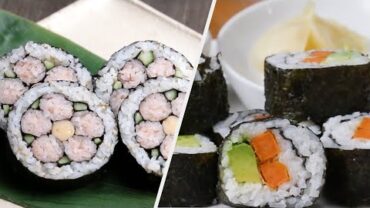 VIDEO: 5 Creative Sushi Recipes • Tasty