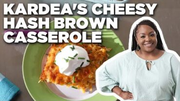 VIDEO: Kardea Brown’s Cheesy Hash Brown Casserole | Delicious Miss Brown | Food Network