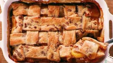 VIDEO: Pecan-Peach Cobbler | Southern Living