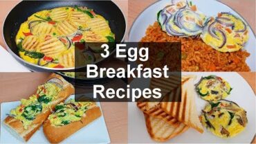 VIDEO: 3 Egg Breakfast Recipes to add to your family menu today | Flo Chinyere