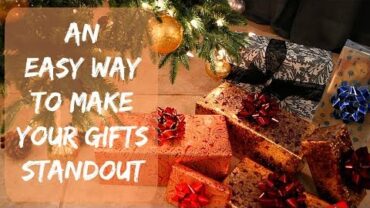 VIDEO: Wrapping Christmas Presents – Tips & Ideas – How To Wrap A Present The Easy Way + Bonus Hack