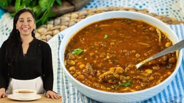 VIDEO: The BEST Moroccan Soup: Harira