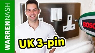 VIDEO: How to Replace a Plug Socket – UK 3-pin – Easy DIY by Warren Nash