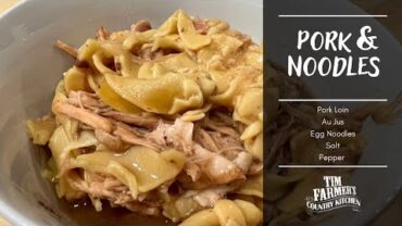 VIDEO: Pork and Noodles Recipe