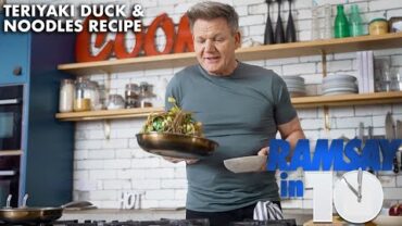 VIDEO: Can Gordon Ramsay Finish a Teriyaki Duck in 10 minutes ?? | Ramsay in 10