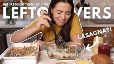 VIDEO: Repurposing Thanksgiving Leftovers (Surprisingly… Delicious?!)