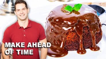 VIDEO: Simply. The Best. Sticky Toffee Pudding Recipe #Ad