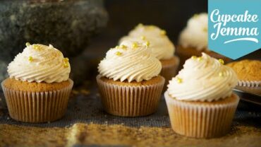 VIDEO: Chai Latte Cupcake Recipe | Cupcake Jemma