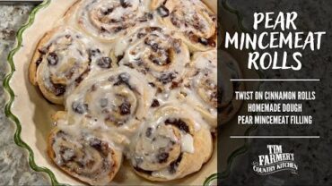 VIDEO: Pear Mincemeat Dessert Rolls Recipe