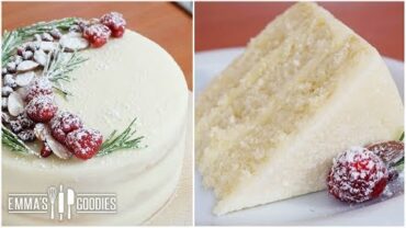 VIDEO: Almond White Cake Recipe – Amazingly Moist Cake