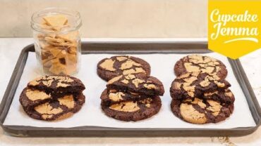 VIDEO: Ultimate Chewy Double Chocolate Cookies (with a Twist) | Cupcake Jemma