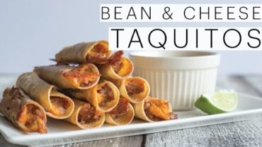 VIDEO: Baked Taquitos with Creamy Salsa and Guacamole | BEST SUPER BOWL SNACKS | The Edgy Veg