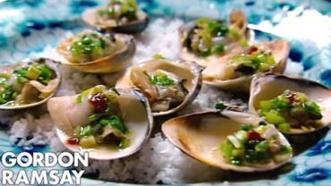 VIDEO: Gordon Ramsay Helps Prepare Clams In Vietnam | Gordon’s Great Escape