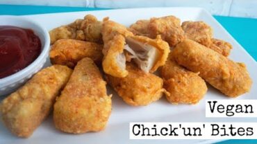 VIDEO: Vegan Chicken Bites | Jackfruit