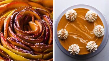 VIDEO: It’s Fall, Y’all! Celebrate Autumn with these 5 Cozy Desserts! Dessert Recipes by So Yummy