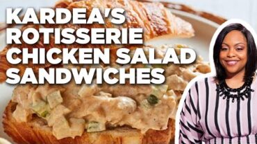 VIDEO: Kardea Brown’s Rotisserie Chicken Salad Sandwiches ​| Delicious Miss Brown | Food Network