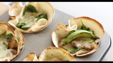 VIDEO: Mushroom-and-Spinach Cups | Everyday Food with Sarah Carey