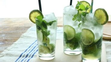 VIDEO: 청량함을 듬~뿍 담은 모히또 : Non Alcoholic Mojito Recipe [아내의 식탁]