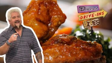 VIDEO: FRIED Spare Ribs and YAM Fried Chicken | Diners, Drive-ins and Dives with Guy Fieri | Food Network