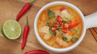 VIDEO: Thai Shrimp Soup Recipe