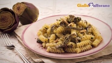 VIDEO: Goat cheese and artichoke pasta – quick recipe