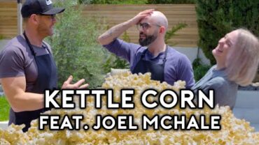 VIDEO: Binging with Babish 9 Million Subscriber Special: Kettle Corn from Community (feat. Joel McHale)