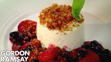 VIDEO: Vanilla Cheesecake with Berry Compote | Gordon Ramsay