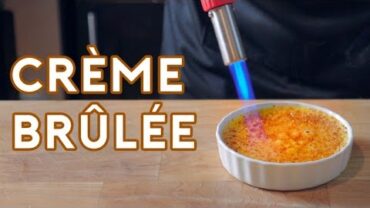 VIDEO: Binging with Babish: Crème Brûlée from Amelie