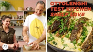 VIDEO: The Flakiest Salmon with Tahini Sauce | Food52 + Ottolenghi Test Kitchen: Shelf Love