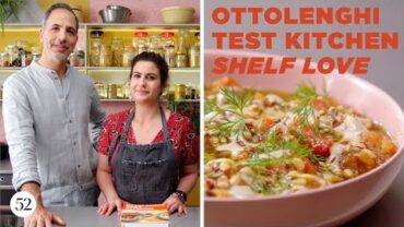 VIDEO: Oh-so Scoopable Burnt Eggplant & Tomato Tahini | Food52 + Ottolenghi Test Kitchen: Shelf Love