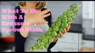 VIDEO: What To Do With A Brussels Sprouts Stalk