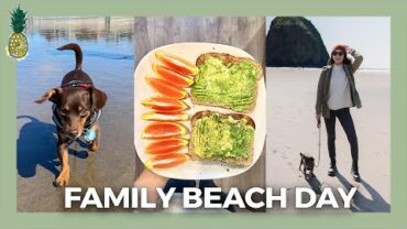 VIDEO: Family Beach Day + What We Eat In A Day (Vlog)