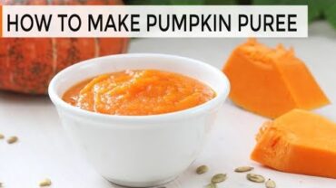 VIDEO: How-To Make Pumpkin Puree | DIY Pumpkin Puree