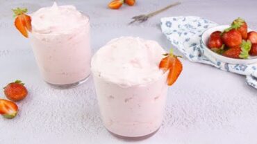 VIDEO: Strawberry mousse: 3 ingredients for a fresh and creamy dessert!